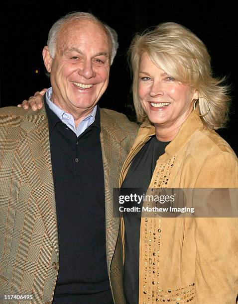 Marshall Rose and Candice Bergen during Academy of Television Arts & Sciences: An Evening with "Boston Legal" at Leonard H. Goldenson Theater in...