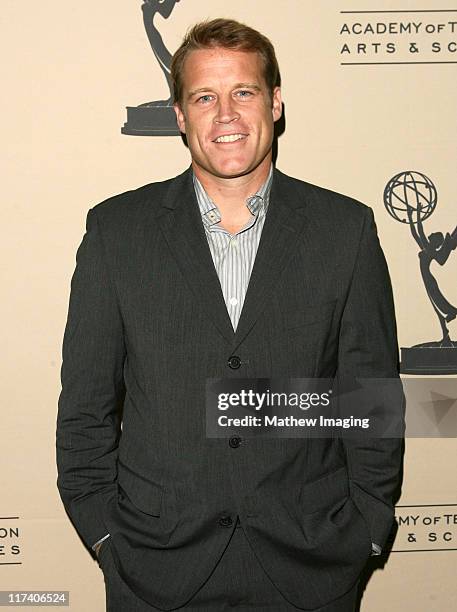 Mark Valley during Academy of Television Arts & Sciences: An Evening with "Boston Legal" at Leonard H. Goldenson Theater in North Hollywood,...