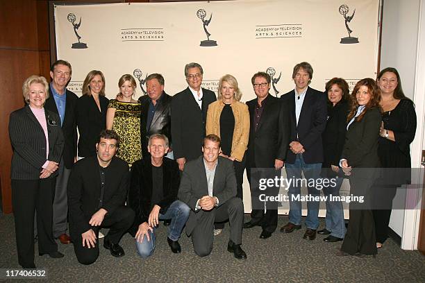 Cast and Crew of "Boston Legal" during Academy of Television Arts & Sciences: An Evening with "Boston Legal" at Leonard H. Goldenson Theater in North...