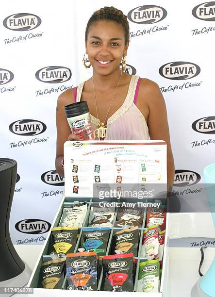 Marsha Thomason during FLAVIA at 2006 Silver Spoon Emmy Suite - Day 2 at Wattles Mansion in Los Angeles, California, United States.