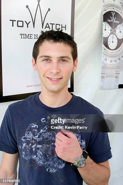 Justin Berfield at ToyWatch during The Silver Spoon Hollywood Buffet Pre-Emmys - Day 2 in Los Angeles, California, United States.
