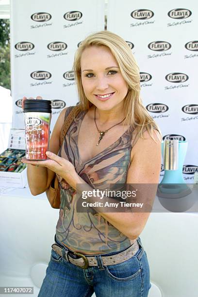 Alana Curry during FLAVIA at 2006 Silver Spoon Emmy Suite - Day 2 at Wattles Mansion in Los Angeles, California, United States.