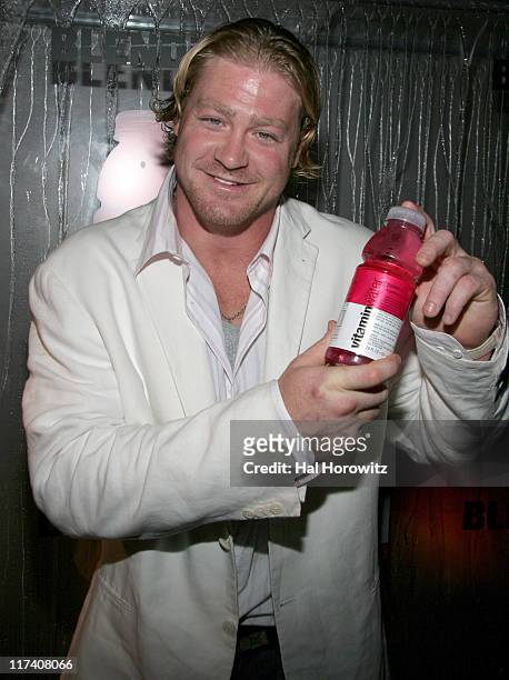 Jeremy Shockey during 2006 MTV Video Music Awards - Blender / Vitamin Water VMA After Party at Tao in New York City, New York, United States.