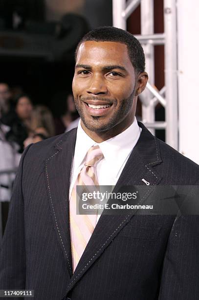 Omari Hardwick during The Los Angeles Premiere of Columbia Pictures' "Gridiron Gang" at Grauman's Chinese Theatre in Hollywood, California, United...