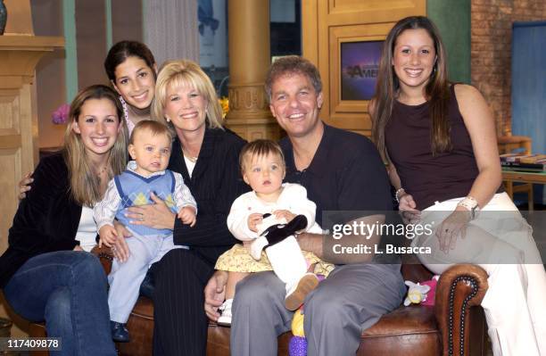 Lindsay Krauss, Sarah Krauss, Max Konigsberg, Joan Lunden, Kate Konigsberg, Jeff Konigsberg and Jamie Krauss