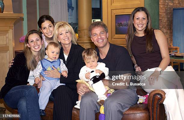 Lindsay Krauss, Sarah Krauss, Max Konigsberg, Joan Lunden, Kate Konigsberg, Jeff Konigsberg and Jamie Krauss