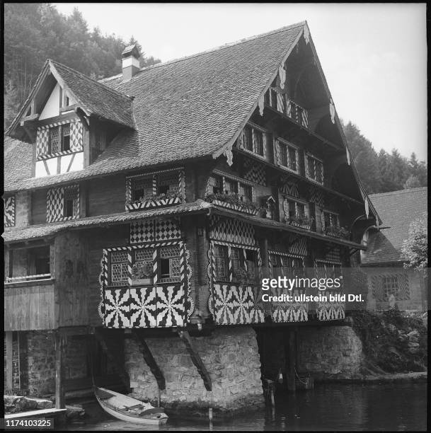 Gasthaus zur Treib near Seelisberg, 1959