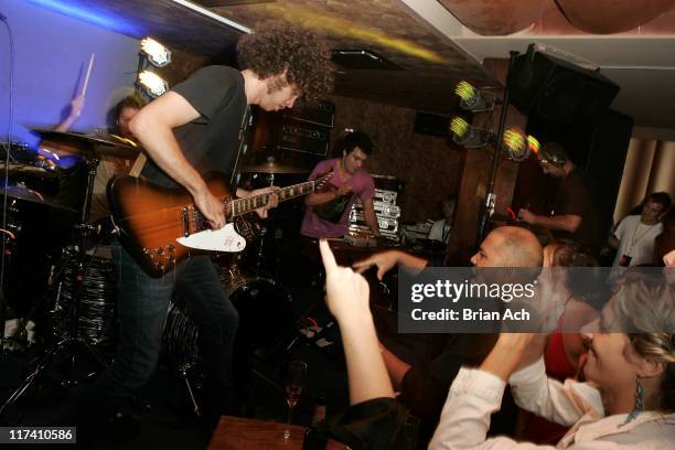 Wolfmother during Olympus Fashion Week Spring 2007 - Rock & Republic - After Party at Tenjune in New York City, New York, United States.