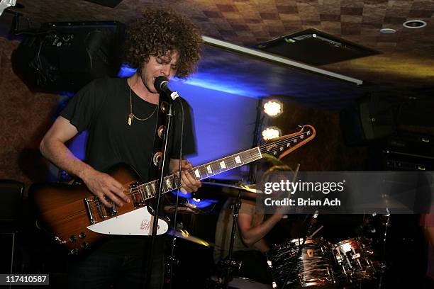 Wolfmother during Olympus Fashion Week Spring 2007 - Rock & Republic - After Party at Tenjune in New York City, New York, United States.