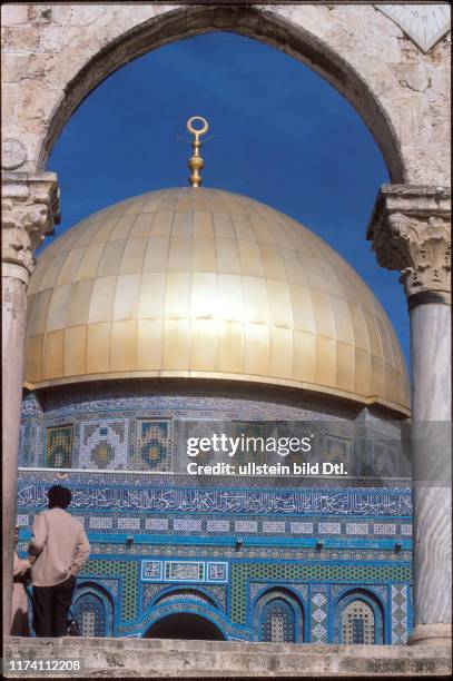 Felsendom in Ost-Jerusalem 1978