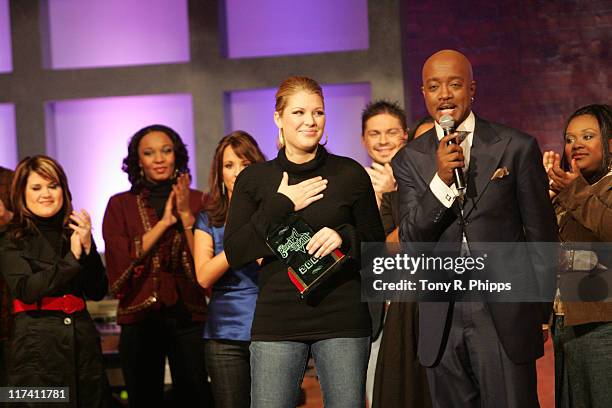 Carli Marino, Winner of Gospel Dream 2006 and Jonathan Slocumb and all the finalists