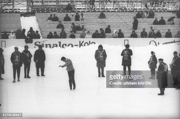 Eiskunstlauf-WM 1966 in Davos: Pflichtlaufen der Herren, Preisrichter
