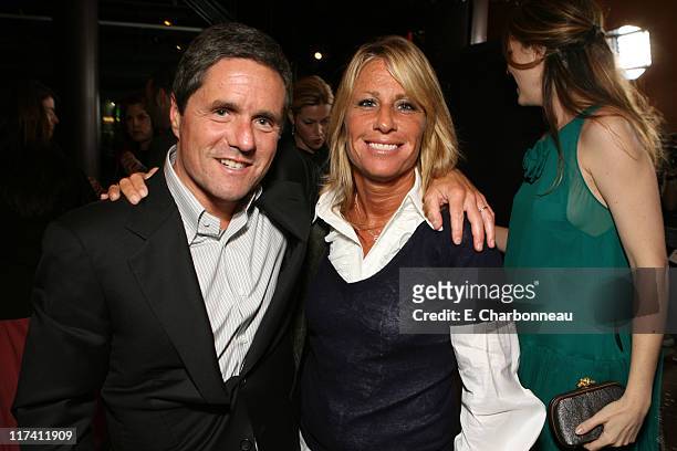 Paramount's Brad Grey and Cynthia Pett-Dante during Los Angeles Premiere of DreamWorks "The Last Kiss" at Director's Guild of America in Los Angeles,...