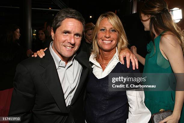 Paramount's Brad Grey and Cynthia Pett-Dante during Los Angeles Premiere of DreamWorks "The Last Kiss" at Director's Guild of America in Los Angeles,...