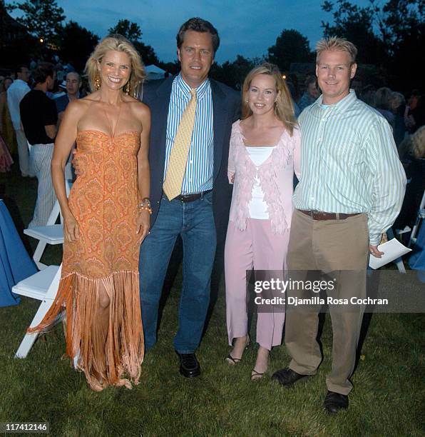 Christie Brinkley, Peter Cook, Trish Bergin and Randy Weichbrodt