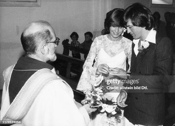 Bernhard Russi und Michèle Rubli heiraten