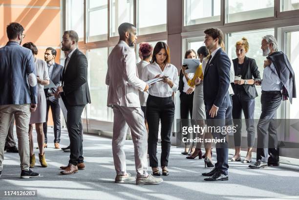 business people on a conference - large group of people stock pictures, royalty-free photos & images