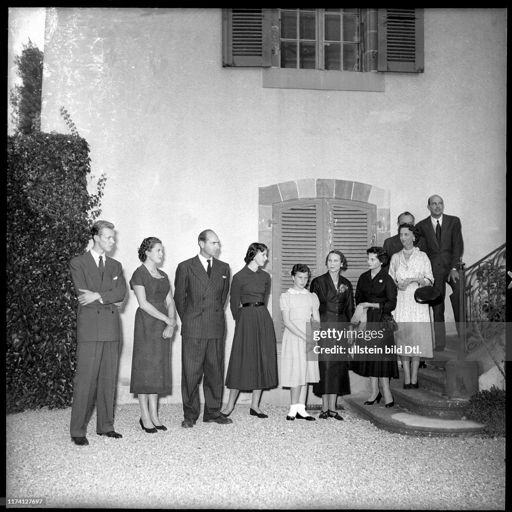 Verlobung von Alexander von Jugoslawien mit Maria Pia von Savoyen