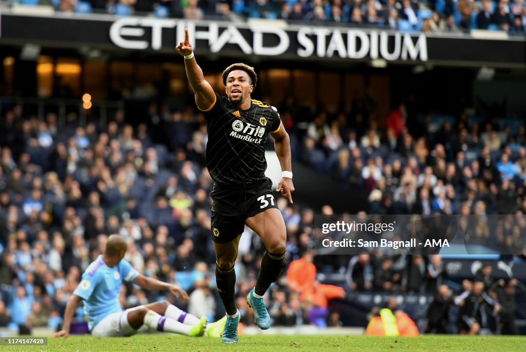 Manchester City v Wolverhampton Wanderers - Premier League