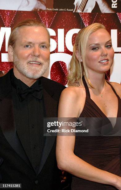 Gregg Allman and Daughter, Island during 28th Annual Georgia Music Hall of Fame Awards - September 16, 2006 at Georgia World Congress Center in...