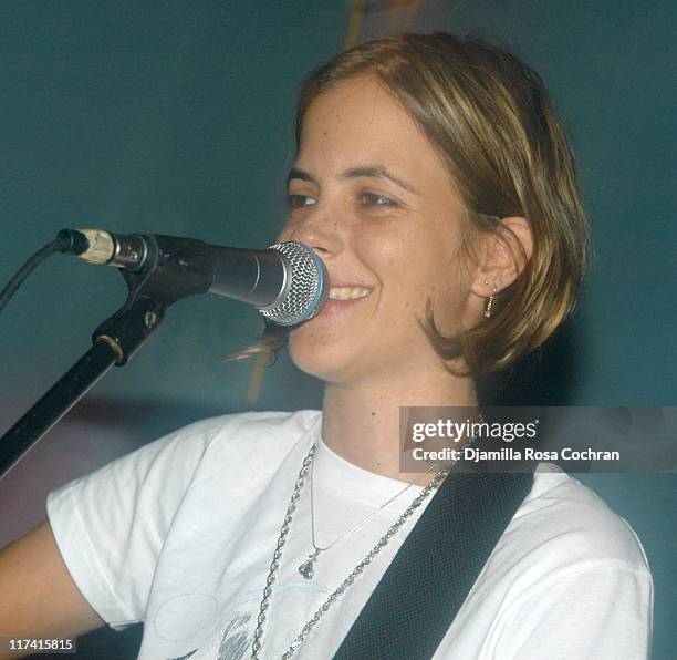 Samantha Ronson during Gotham Magazine Cover Party for Kevin Bacon at NA at NA in New York City, New York, United States.