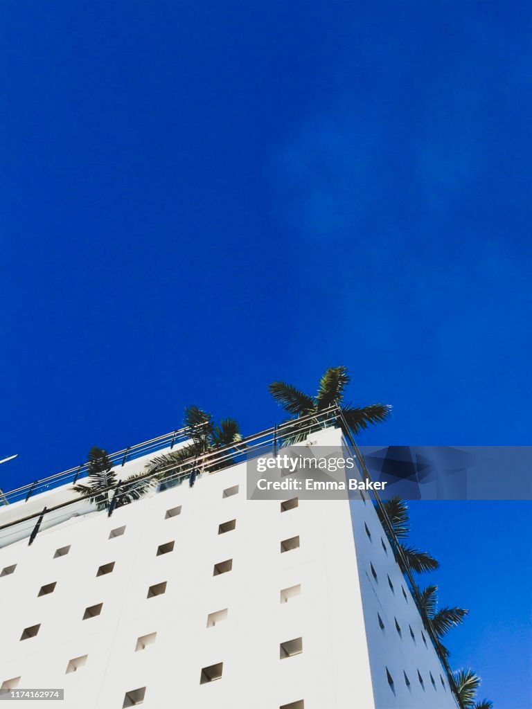 Building Against Blue Sky