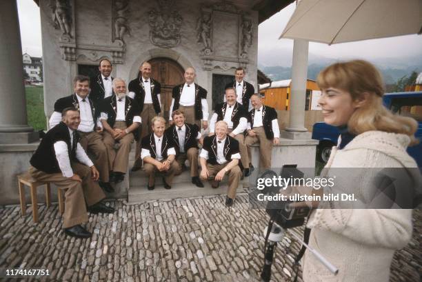 Ambience image yodelling festival in Schwyz, 1978