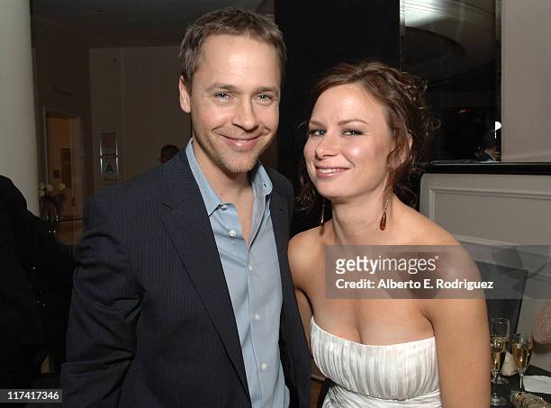 Chad Lowe and Mary Lynn Rajskub during Fox Searchlight's 2007 Golden Globe After Party in Los Angeles, California, United States.