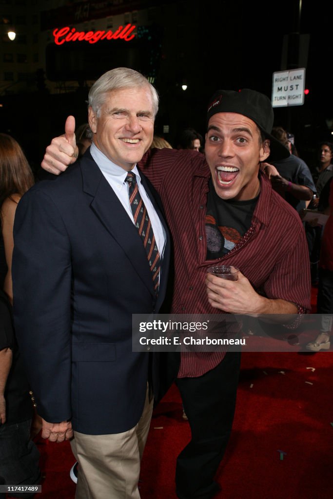Ted Glover and Steve O during World Premiere of Paramount Pictures'... News Photo Getty Images