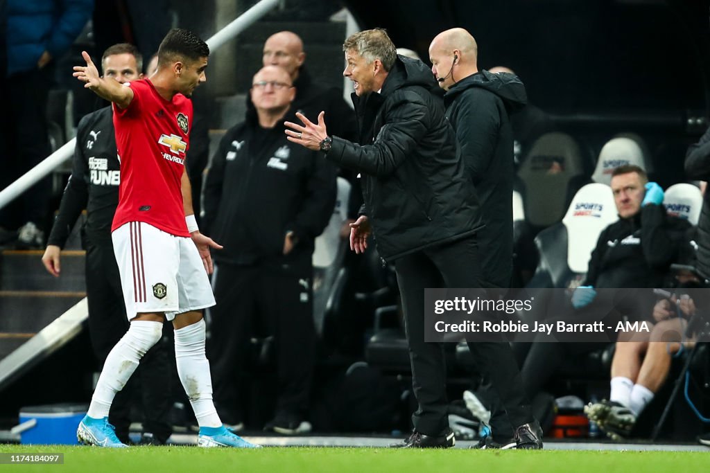 Newcastle United v Manchester United - Premier League