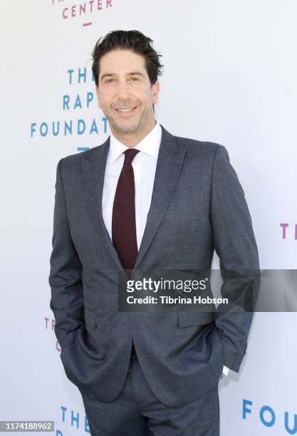 David Schwimmer attends the Rape Foundation Annual Brunch 2019 at a Beverly Hills Private Estate on October 06, 2019 in Beverly Hills, California.