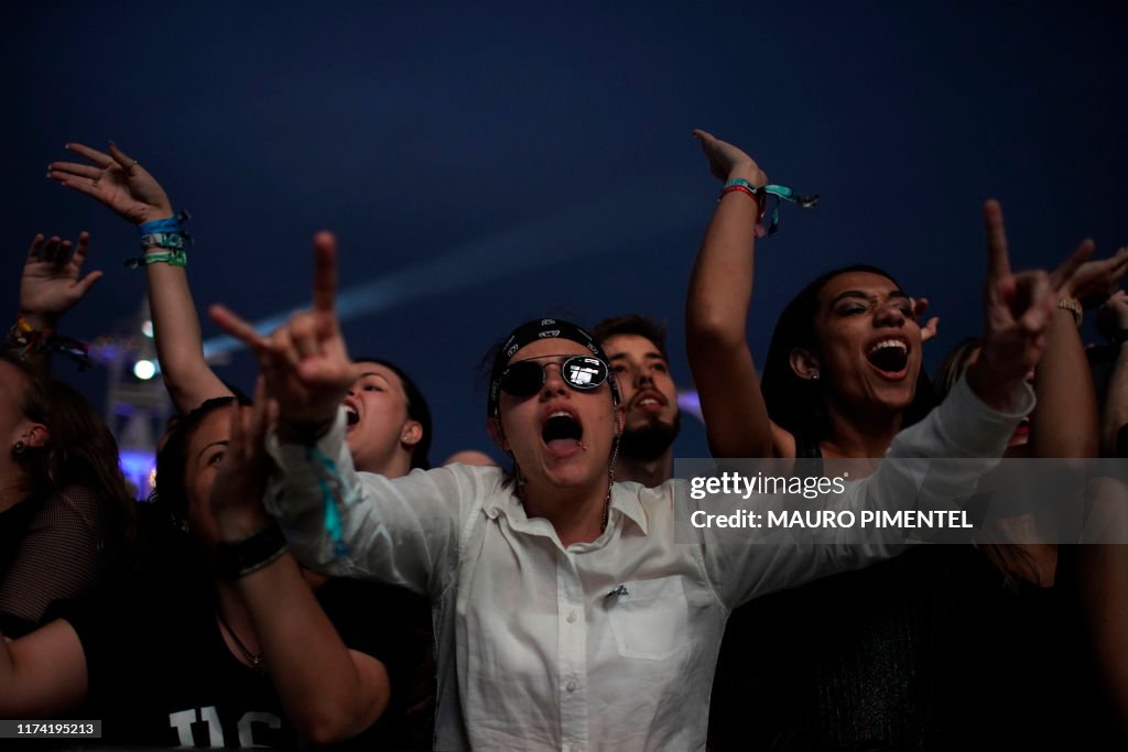 BRAZIL-MUSIC-ROCK IN RIO