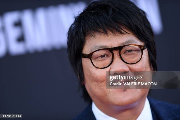 English actor Benedict Wong arrives for the premiere of "Gemini Man" at the TCL Chinese Theatre in Hollywood, California on October 6, 2019.