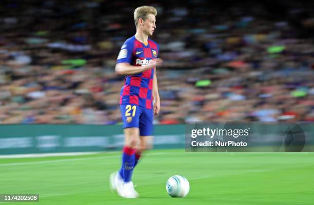 Frenkie de Jong during the match between FC Barcelona and Sevilla FC, corresponding to the week 8 of the spanish Liga Santarder, on 06th October...