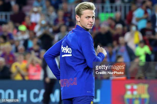 Frenkie de Jong during the match between FC Barcelona and Sevilla FC, corresponding to the week 8 of the spanish Liga Santarder, on 06th October...