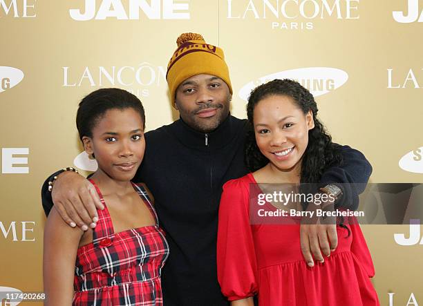 Regina Nehy, Damon Dash and Aris Mendoza during 2007 Park City - Jane House with Lancome - Day 3 at Jane House in Park City, Utah, United States.
