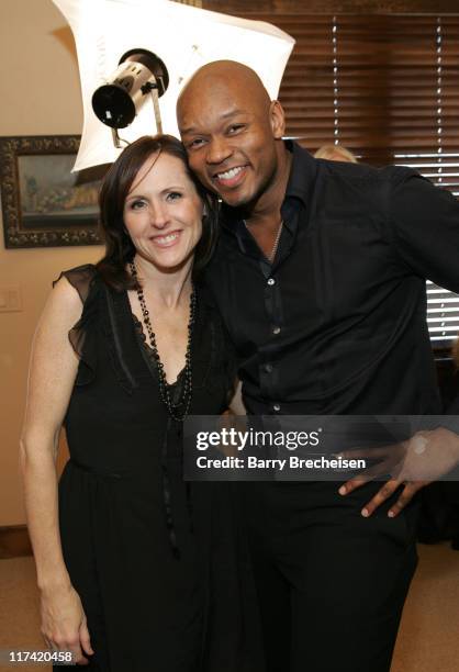 Molly Shannon and Ross Burton during 2007 Park City - Jane House with Lancome - Day 3 at Jane House in Park City, Utah, United States.