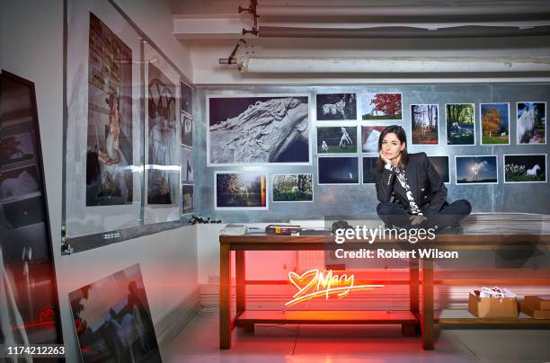 Photographer Mary McCartney is photographed for the Times magazine on January 14, 2019 in London, England.