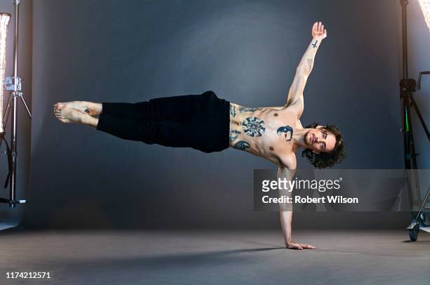 Ballet dancer Sergei Polunin is photographed for the Times magazine on January 11, 2019 in London, England.