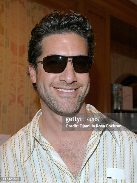 Eduardo Xol wearing Giorgio Armani 140S Sunglasses