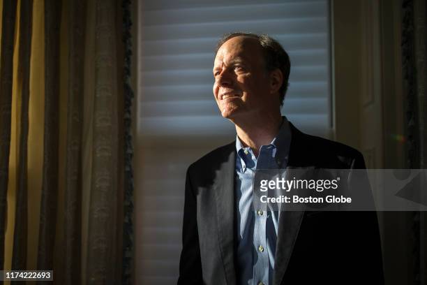William G. Kaelin, Jr. Poses for a portrait in Boston on Oct. 7, 2019. Kaelin was awarded the Nobel Prize for Physiology or Medicine. Kaelin, who...