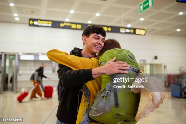 it's so good to see you! - venice airport stock pictures, royalty-free photos & images
