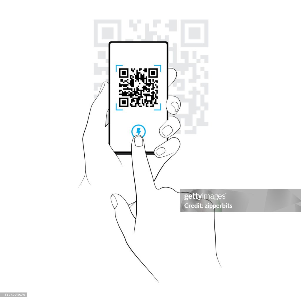 Een QR-code scannen op een smartphone
