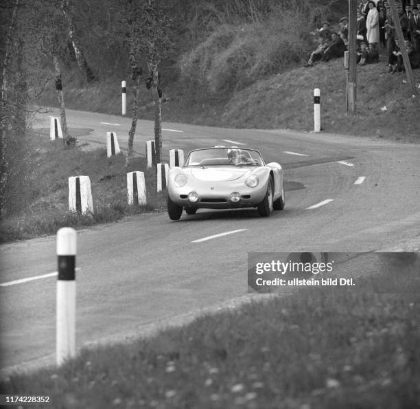 Hill climb race Mitholz-Kandersteg 1962: Heini Walter