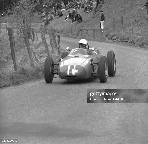 Hill climb race Mitholz-Kandersteg 1962: presumably Heinz Schiller