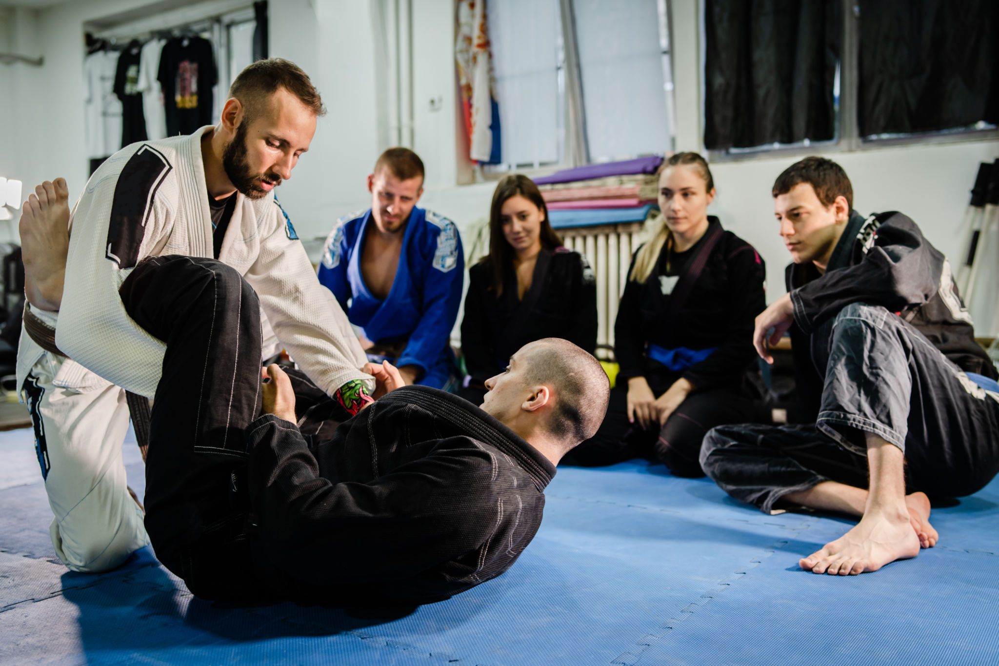 Brazilian Jiu-Jitsu class