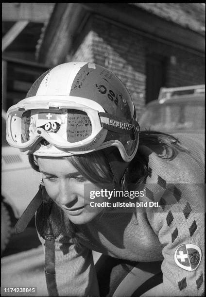 Michèle Rubli, skier 1972