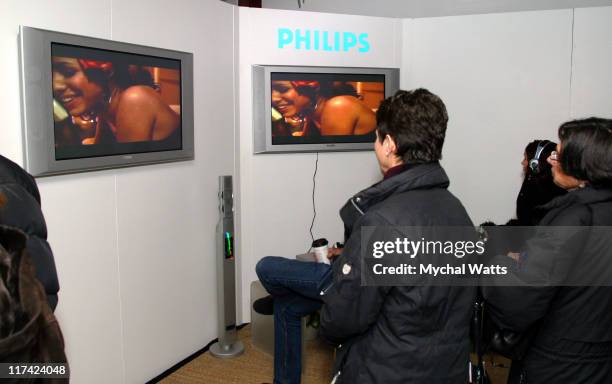 Atmosphere during Park City 2004 - Philips Lounge at Village at the Lift in Park City, Utah, United States.