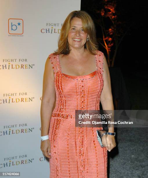 Lorraine Bracco during Fight For Children: San Tropez Soiree In The Hamptons - September 3, 2005 at Private Residence in Watermill, New York, United...