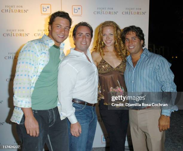 Rocco DiSpirito, Chris Barish, Michelle Barish and Mike Heller